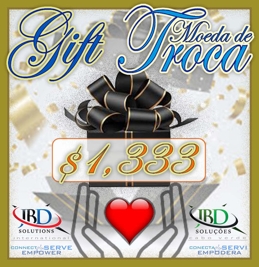 Gift / Moeda de Troca - $1.333